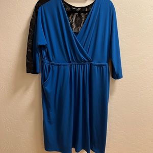 Torrid size 1 blue dress